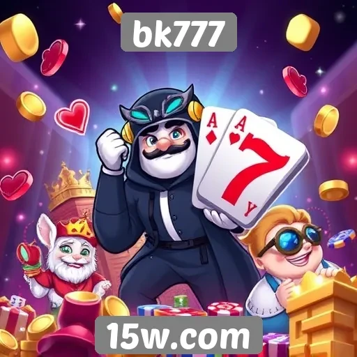 variadas opções de jogos disponíveis no bk777